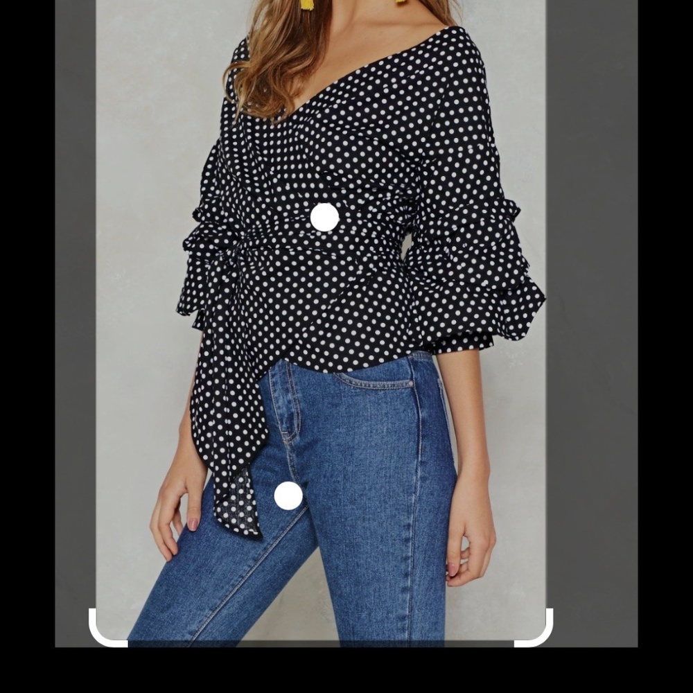 Wrap top - Picture 2 of 2